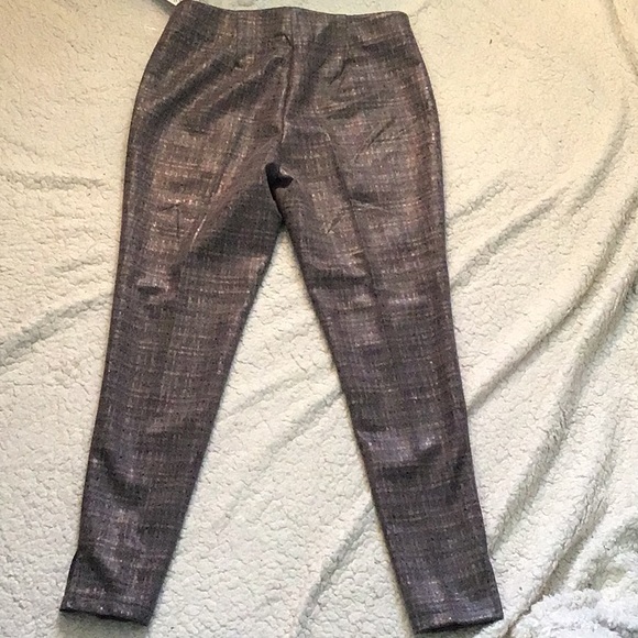 NEW 💕 Zac & Rachel shimmery metallic stretch pants - Picture 9 of 13